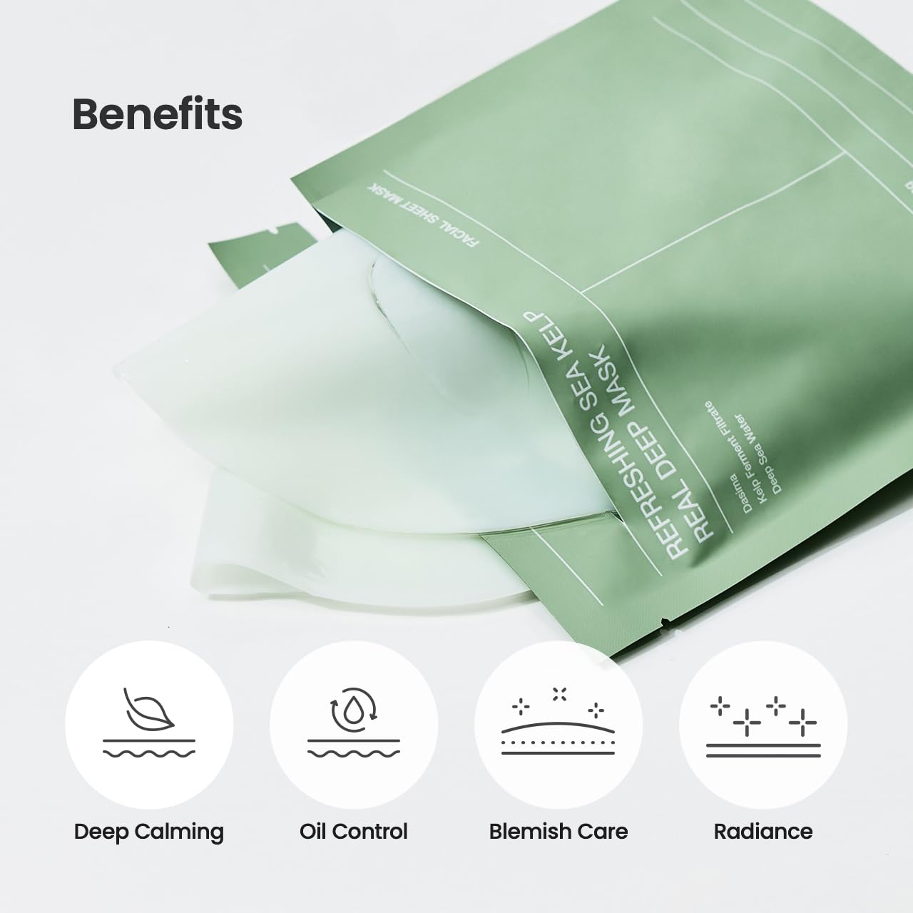 BIODANCE Bio-Collagen Real Deep Mask, Hydrating Overnight Hydrogel Mask, Pore Minimizing, Elasticity Improvement, 34g x4ea